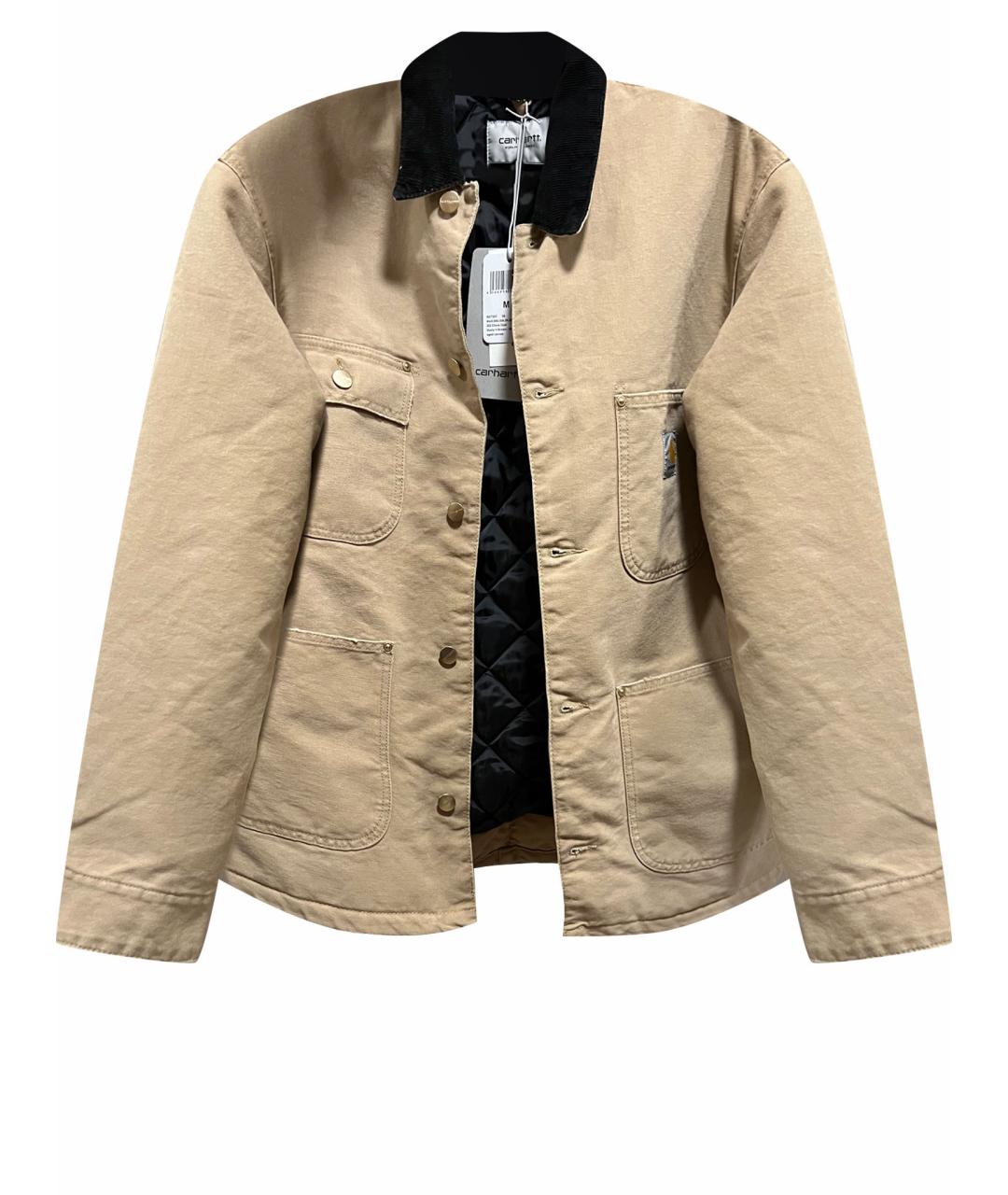 CARHARTT WIP Бежевая хлопковая куртка, фото 1