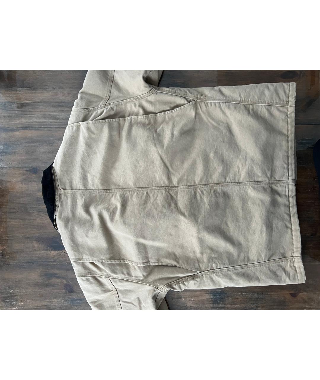 CARHARTT WIP Бежевая хлопковая куртка, фото 7