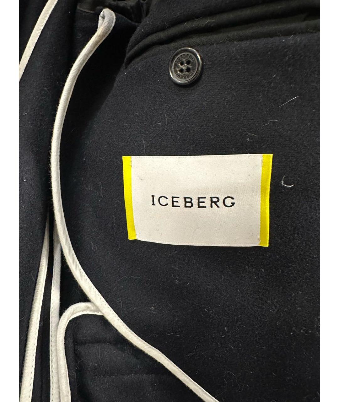 ICEBERG Темно-синее пальто, фото 3