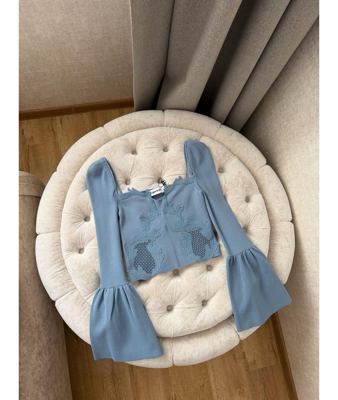 SELF-PORTRAIT Голубой костюм с юбками, фото 5