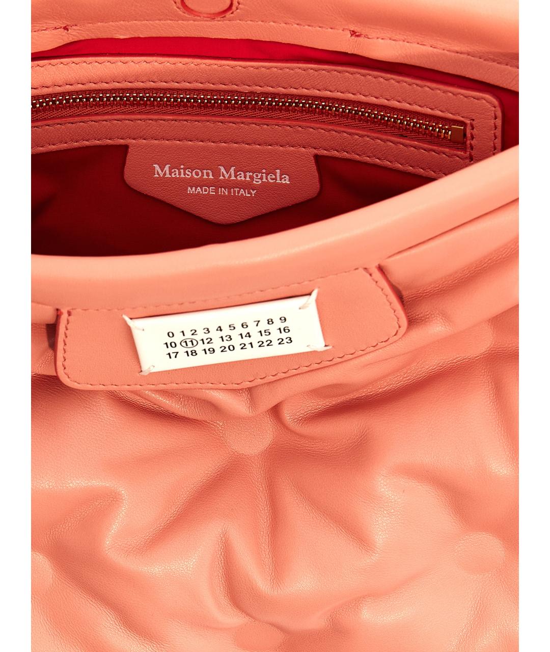MAISON MARGIELA Розовая сумка через плечо, фото 4