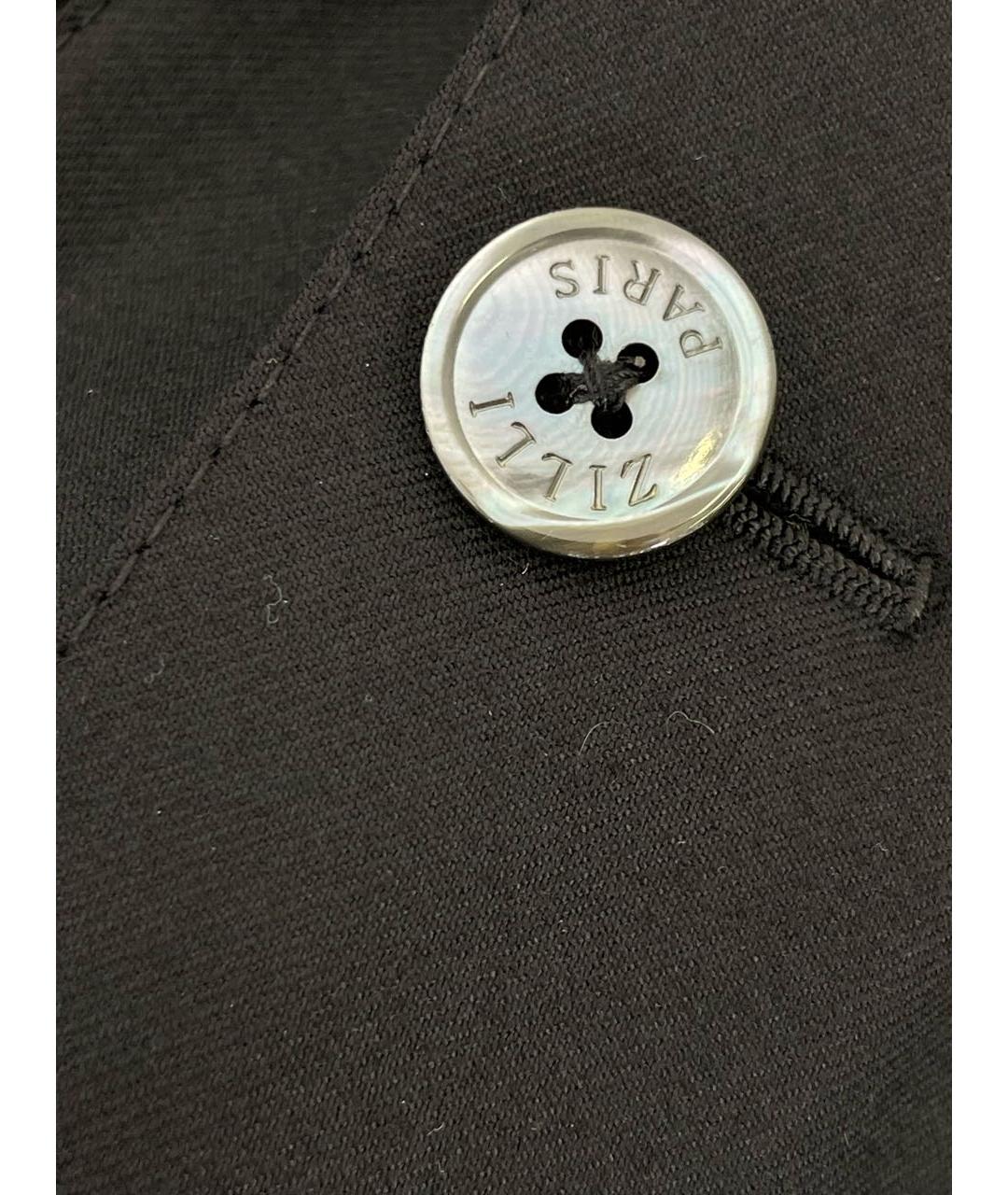 ZILLI Черный кашемировый пиджак, фото 4