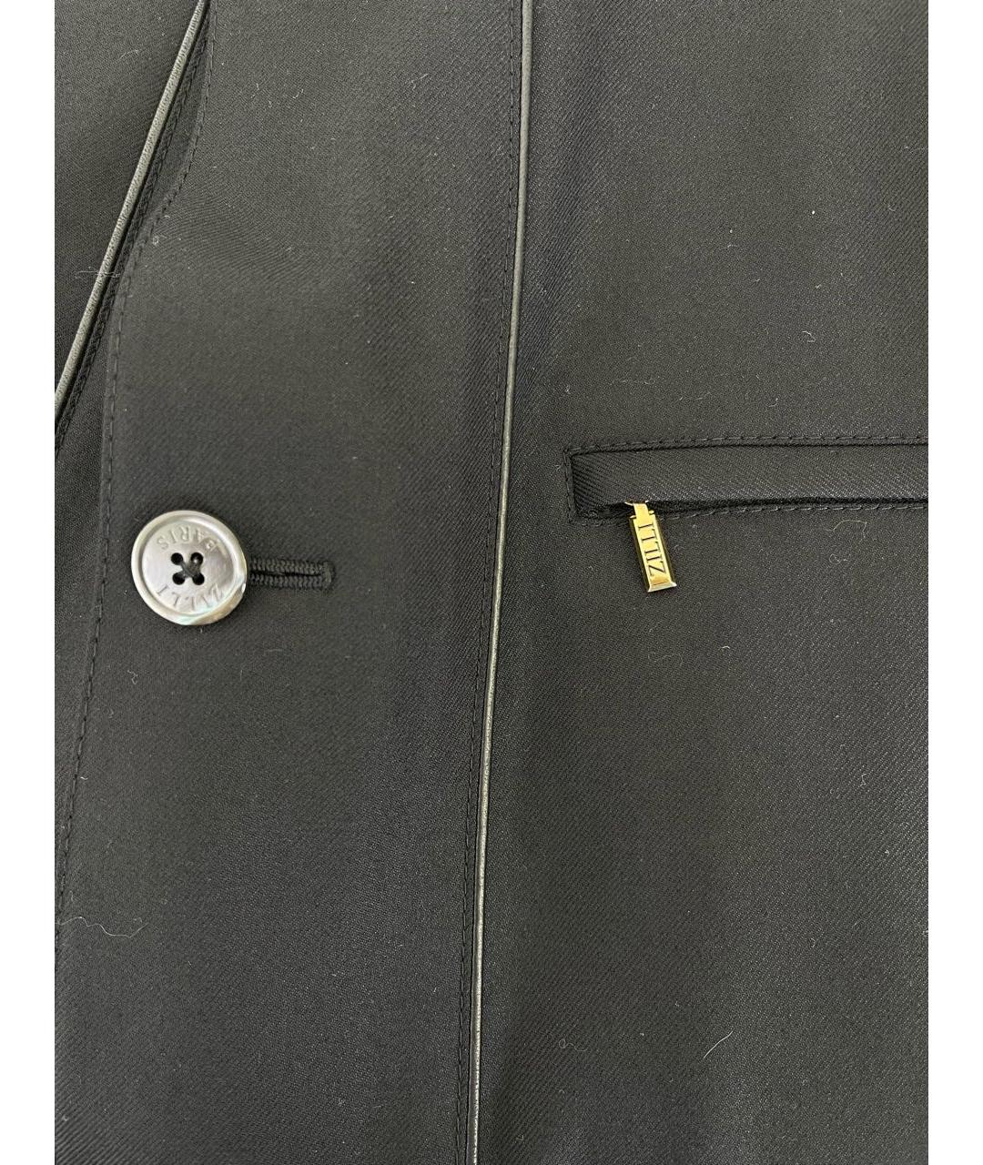 ZILLI Черный кашемировый пиджак, фото 3