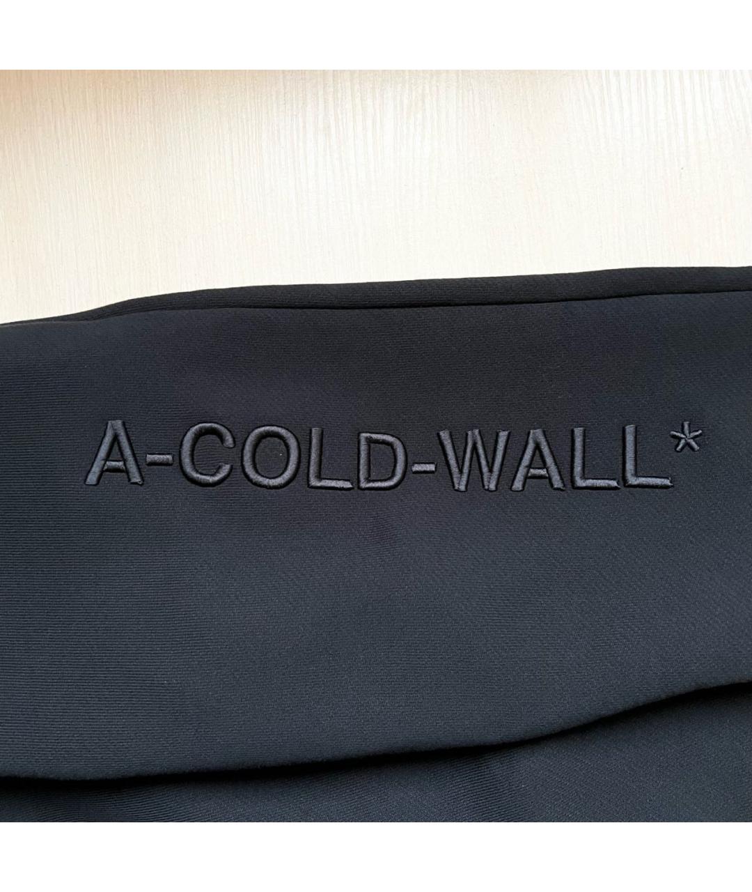 A-COLD-WALL* Черные хлопковые повседневные брюки, фото 6