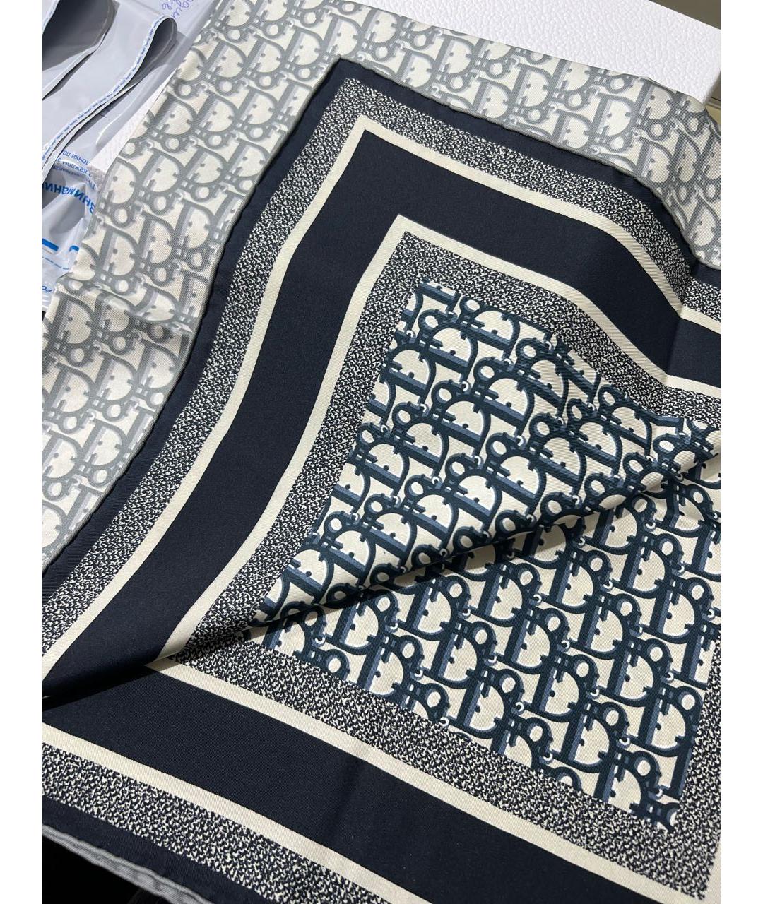 CHRISTIAN DIOR Мульти платок, фото 6