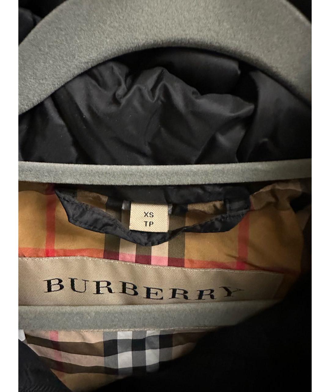 BURBERRY Черный пуховик, фото 5