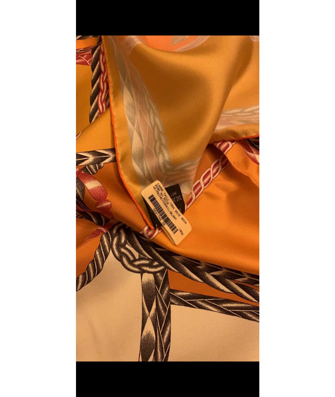HERMES PRE-OWNED Мульти шелковый шарф, фото 4