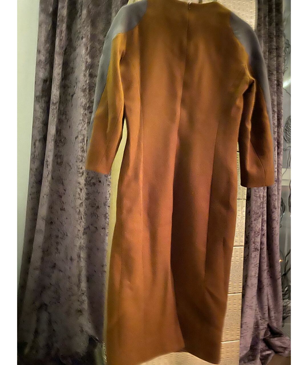 ALENA AKHMADULLINA Мульти шерстяное повседневное платье, фото 2