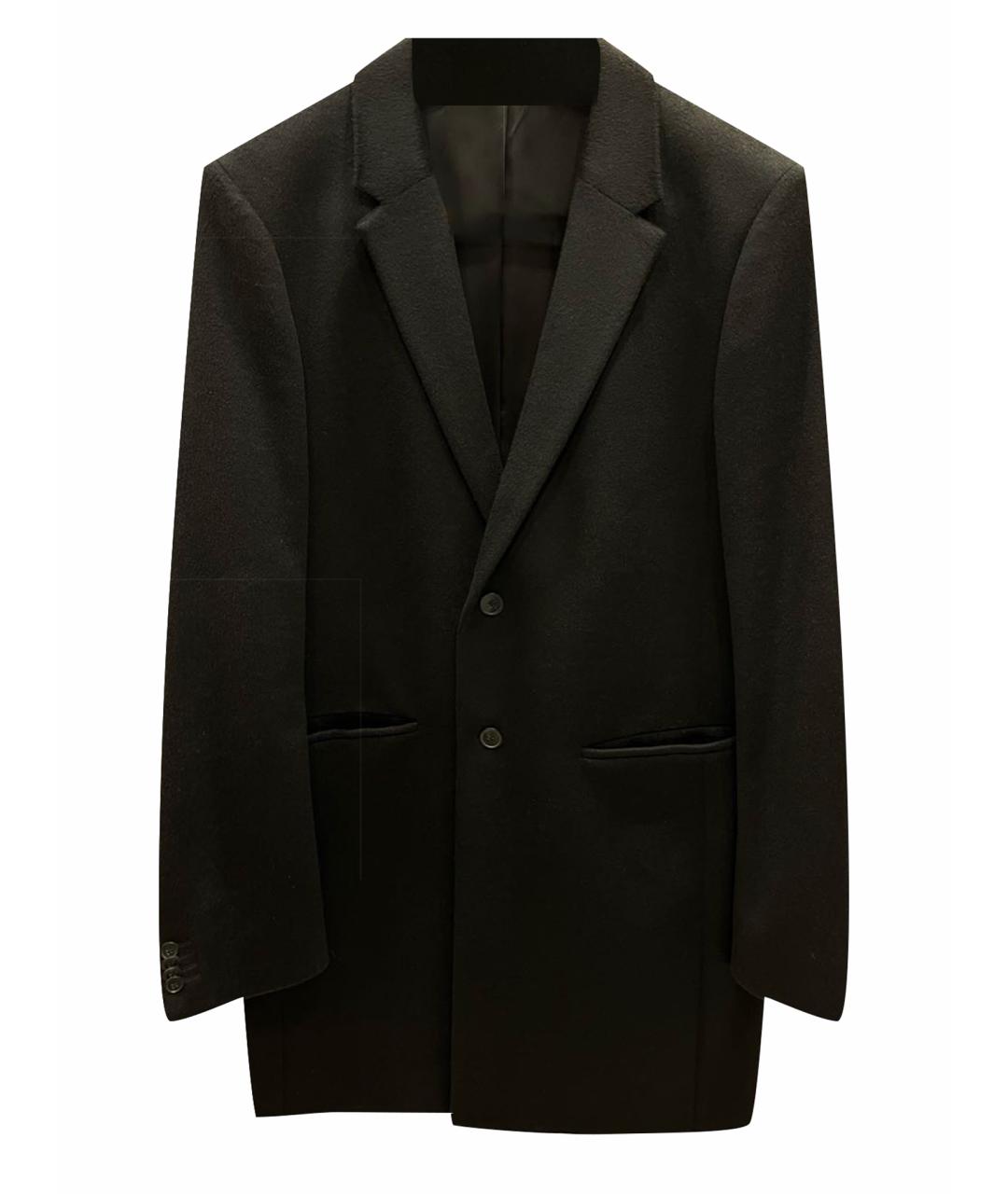 HUGO BOSS Черное кашемировое пальто, фото 1
