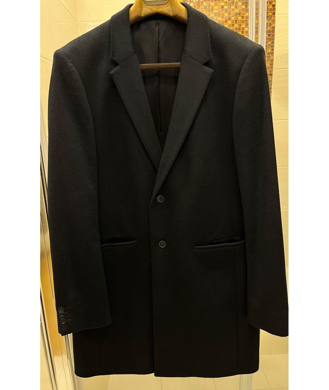 HUGO BOSS Черное кашемировое пальто, фото 8