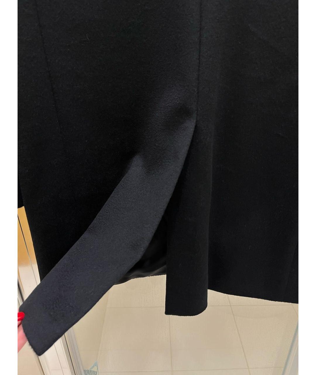 HUGO BOSS Черное кашемировое пальто, фото 6