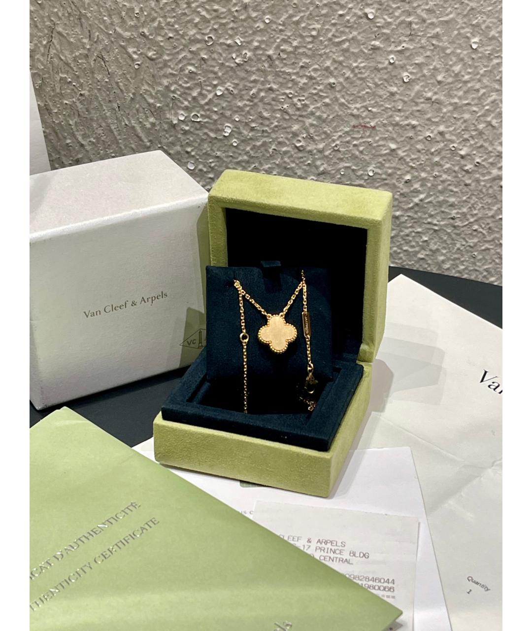 VAN CLEEF & ARPELS Золотое колье из розового золота, фото 2