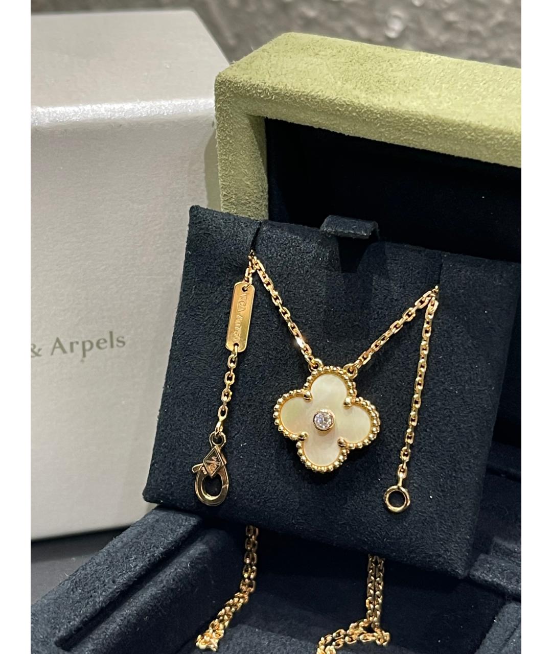 VAN CLEEF & ARPELS Золотое колье из розового золота, фото 3