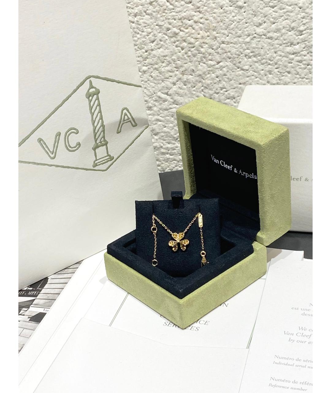 VAN CLEEF & ARPELS Золотое колье из желтого золота, фото 5