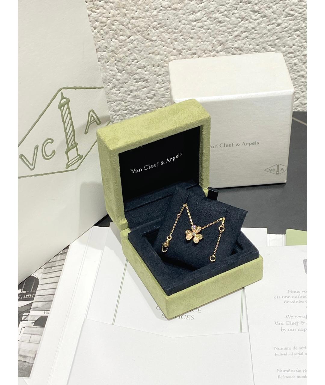 VAN CLEEF & ARPELS Золотое колье из желтого золота, фото 3