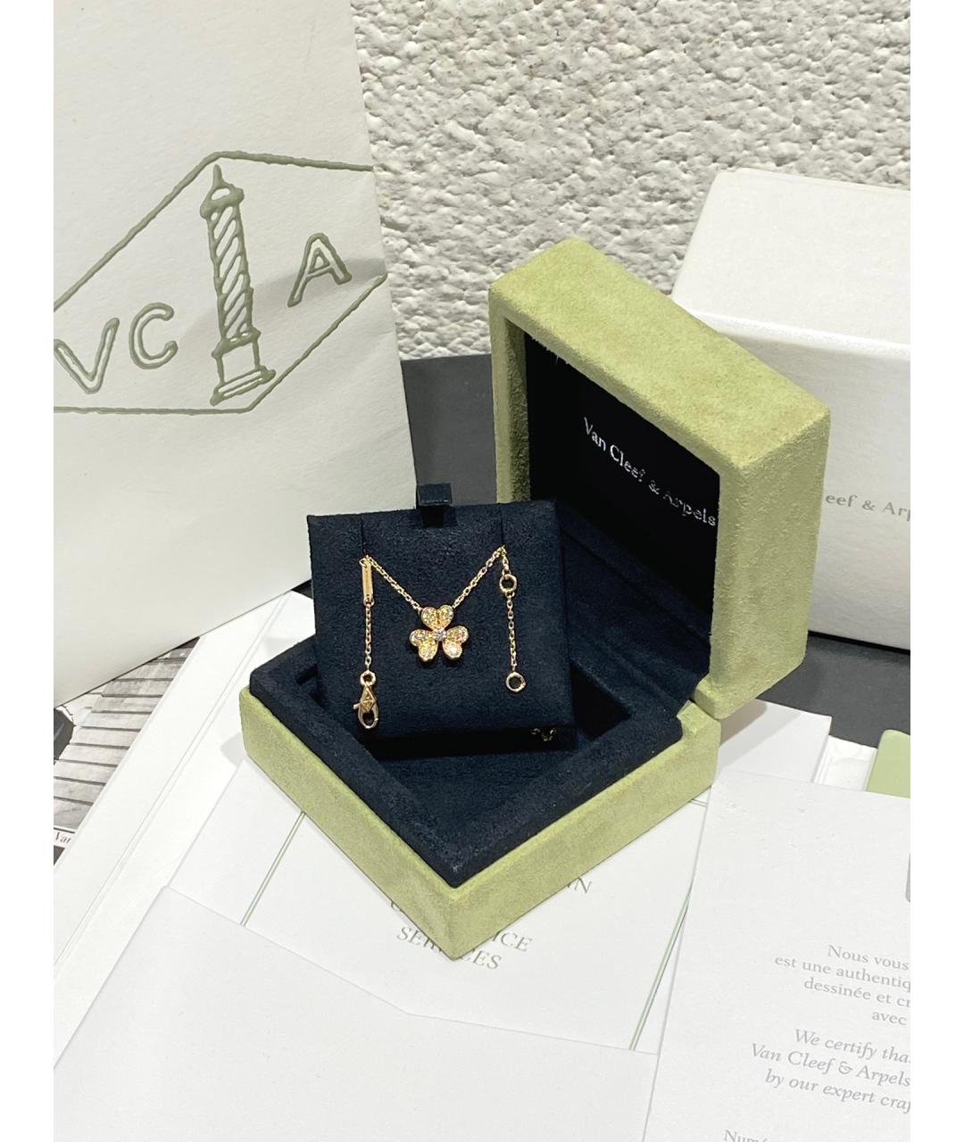 VAN CLEEF & ARPELS Золотое колье из желтого золота, фото 4