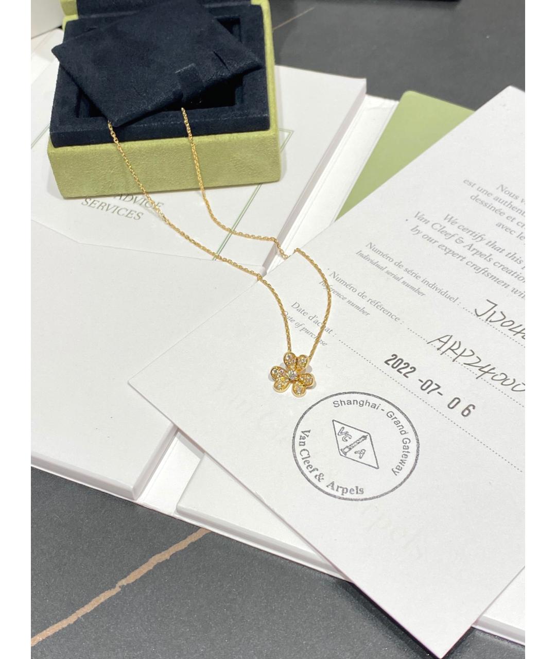 VAN CLEEF & ARPELS Золотое колье из желтого золота, фото 6