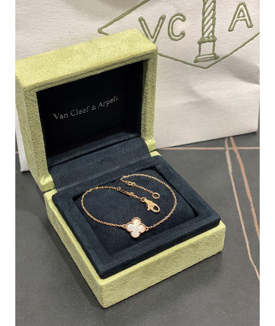 VAN CLEEF & ARPELS Золотой браслет из желтого золота, фото 6