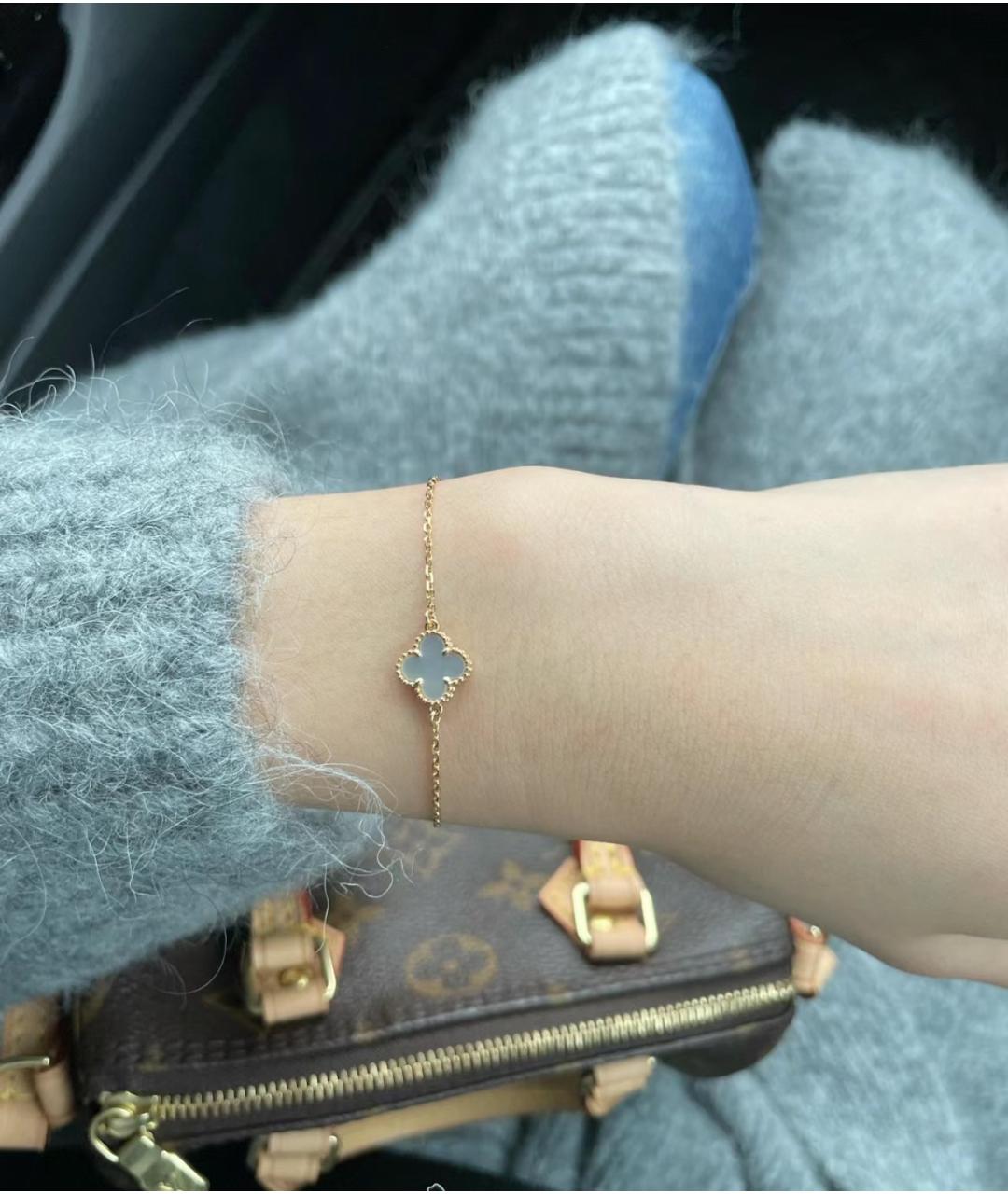 VAN CLEEF & ARPELS Золотой браслет из желтого золота, фото 4