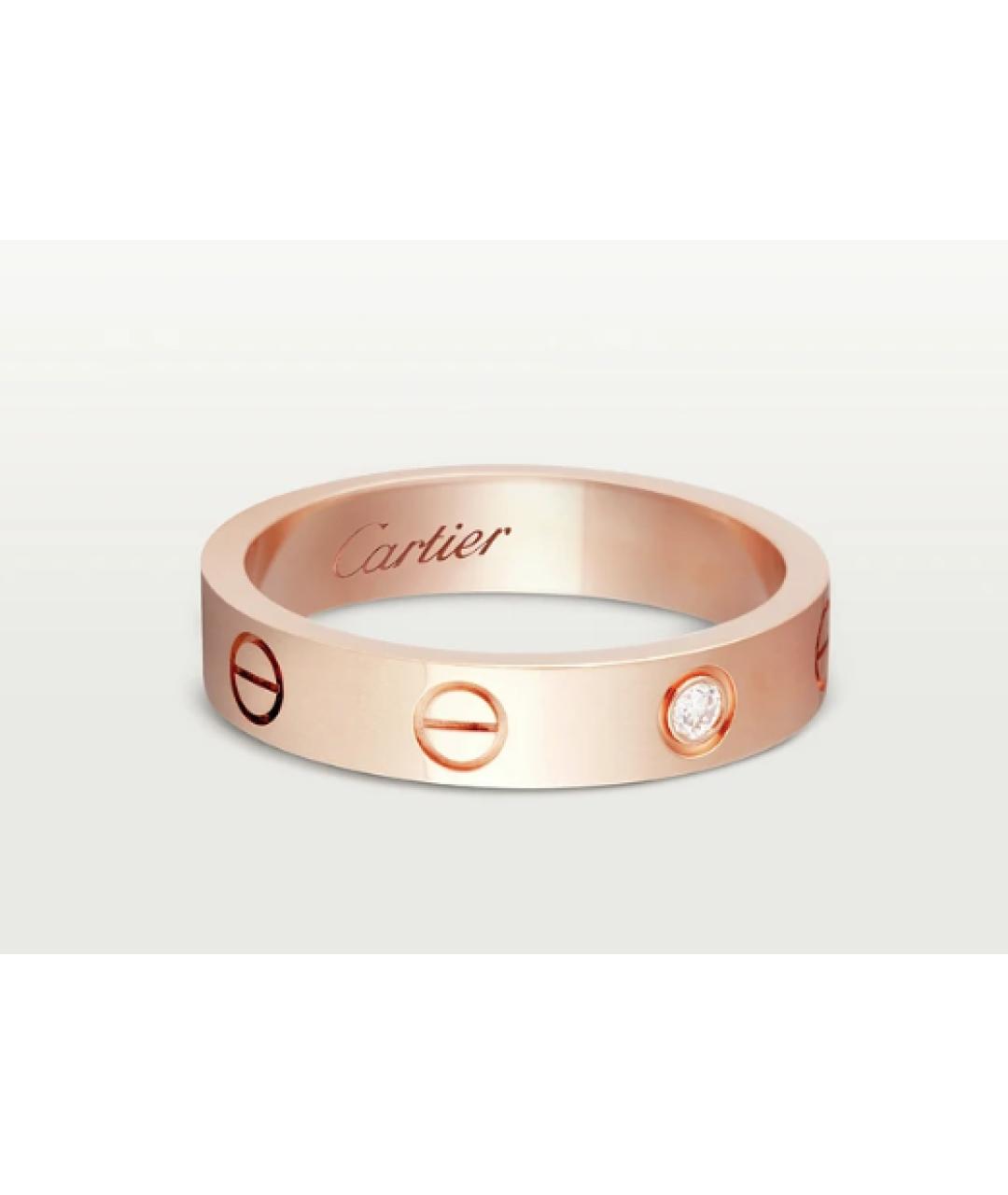 CARTIER Золотое кольцо из розового золота, фото 7