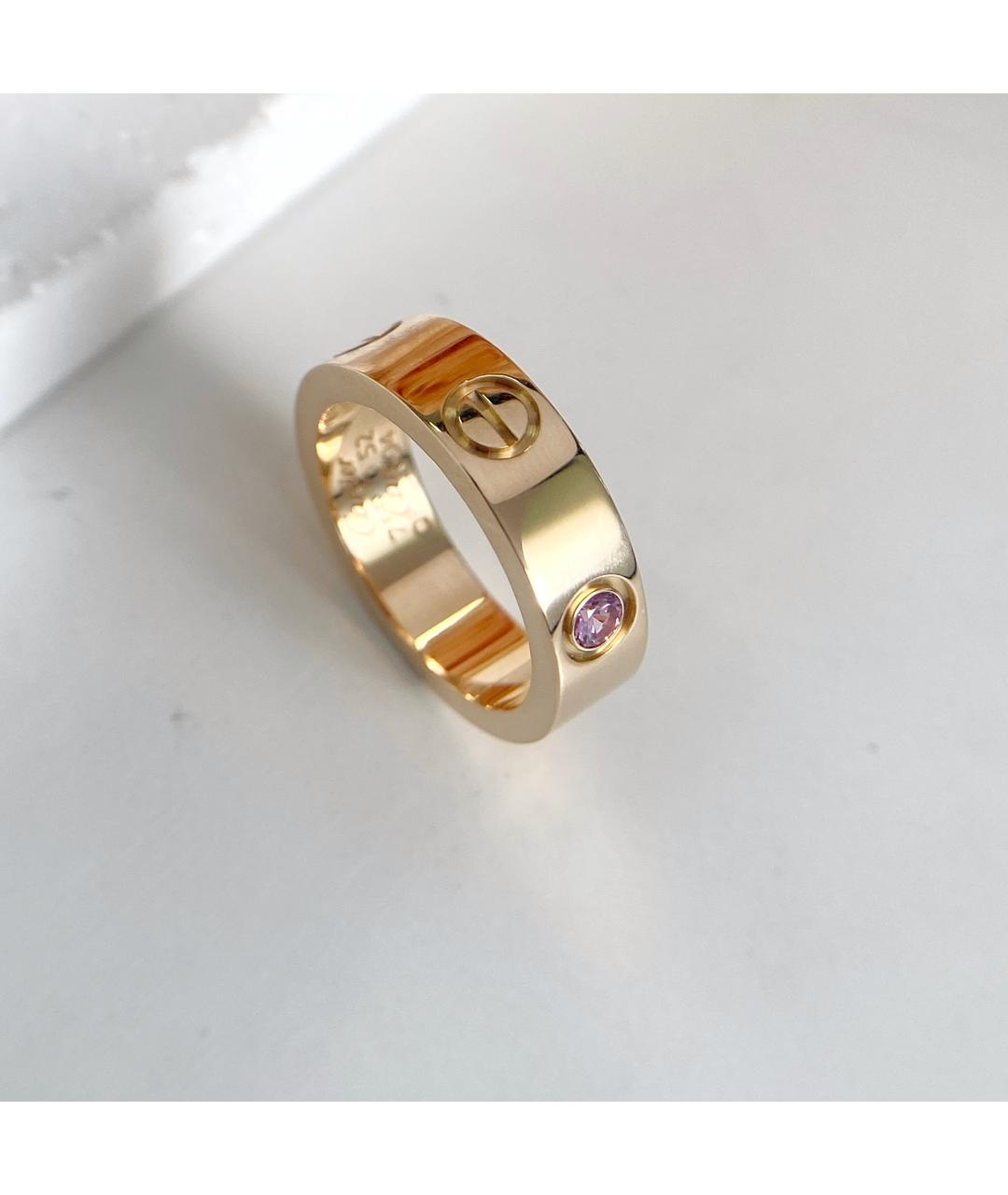 CARTIER Золотое кольцо из розового золота, фото 6