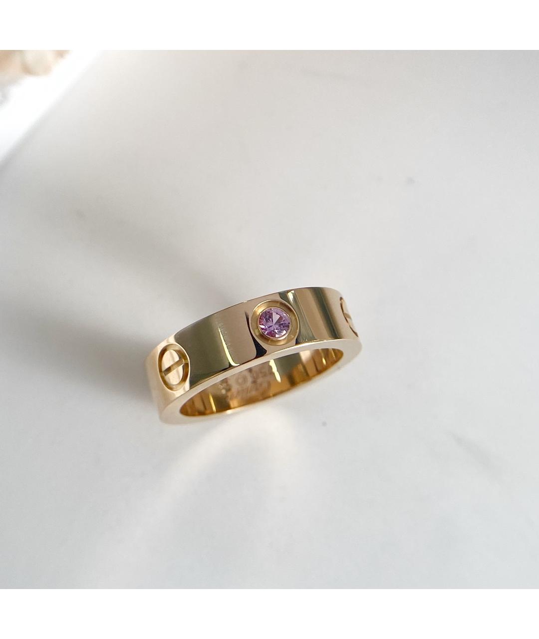 CARTIER Золотое кольцо из розового золота, фото 3