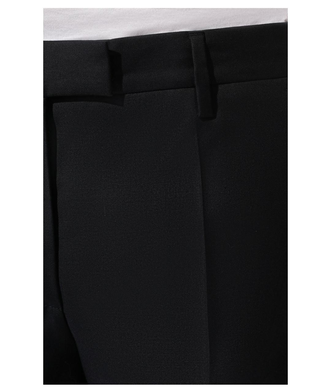 PRADA Черные шерстяные шорты, фото 5