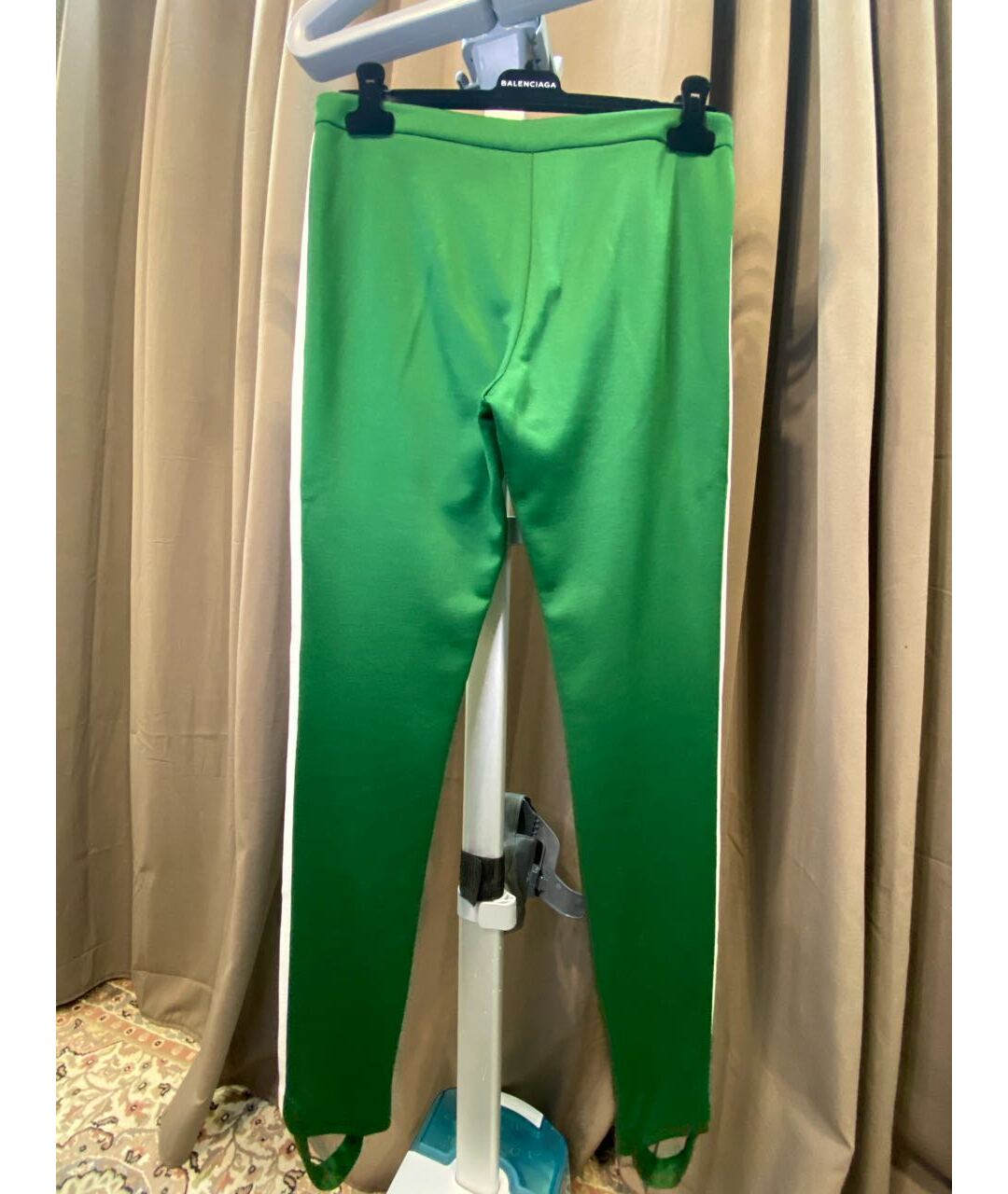 GUCCI Зеленые брюки узкие, фото 5