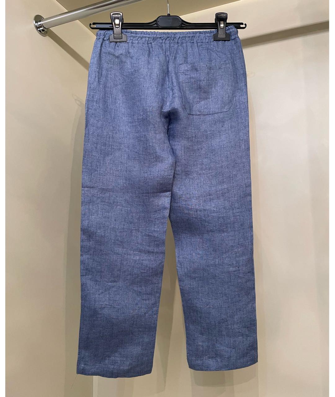 ARC-EN-CIEL KIDS Синие льняные брюки и шорты, фото 2