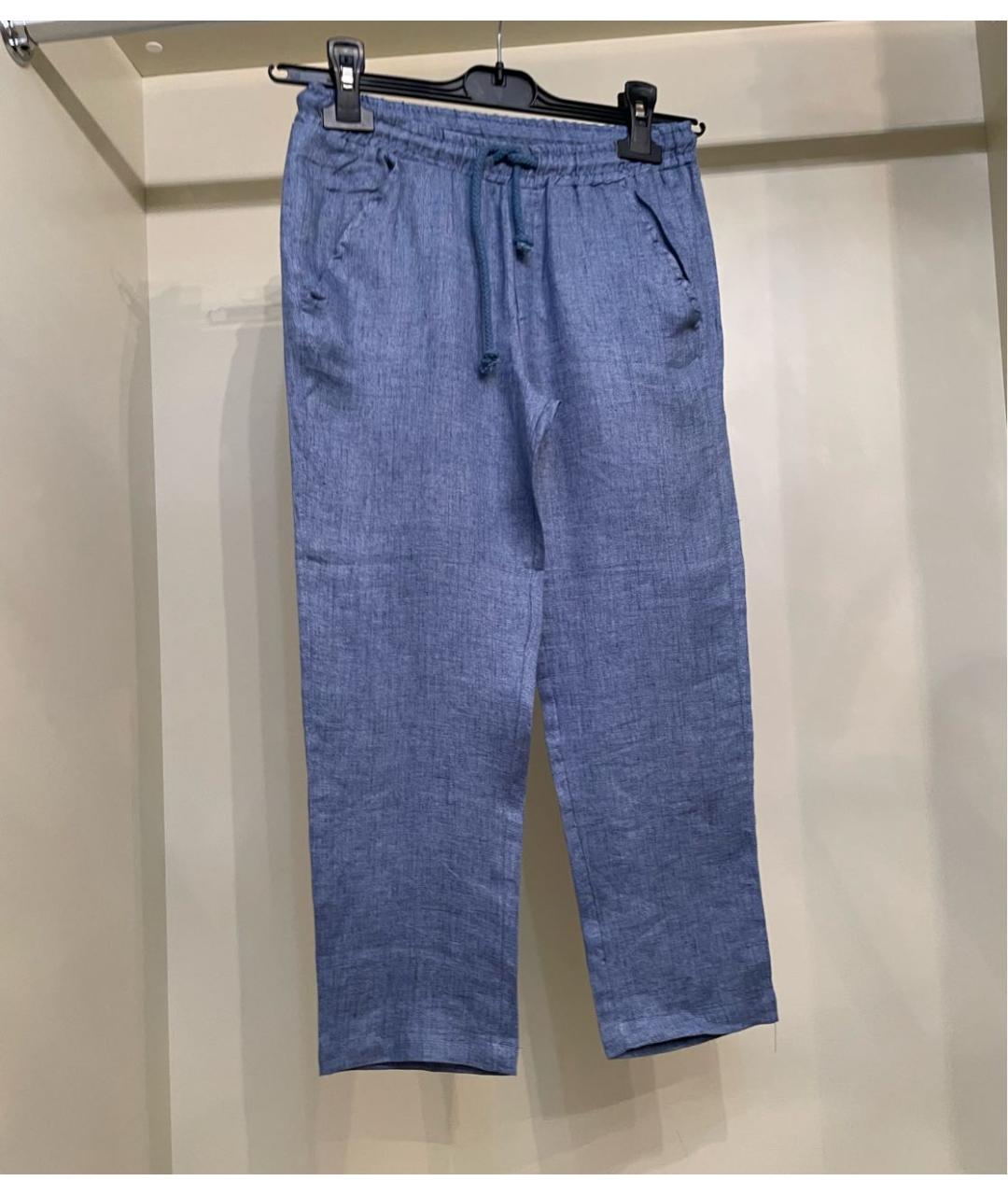 ARC-EN-CIEL KIDS Синие льняные брюки и шорты, фото 5