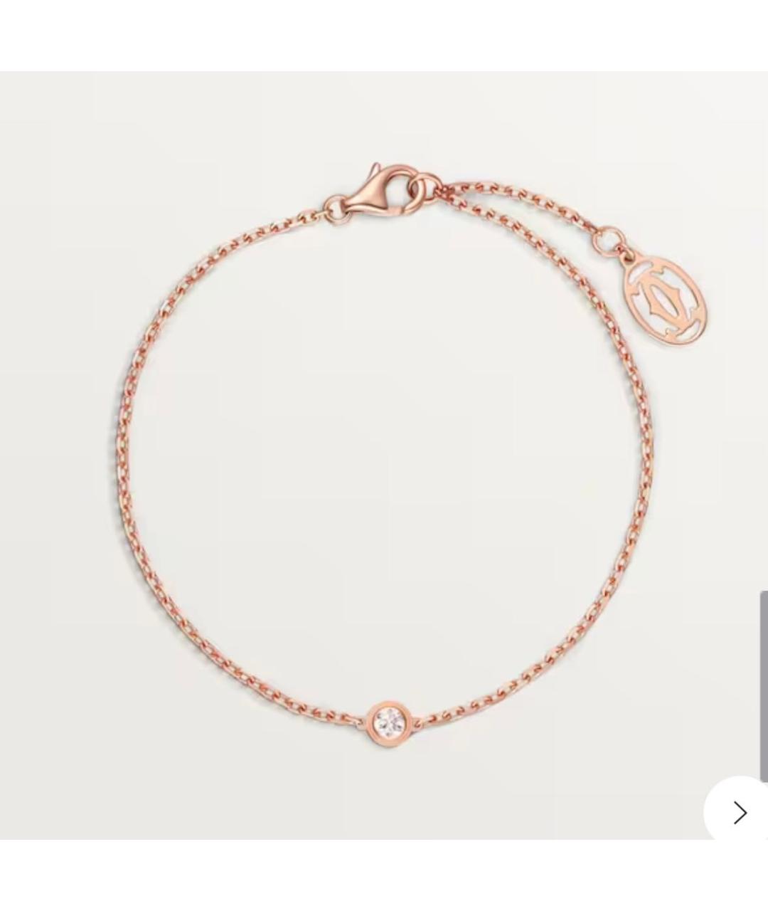 CARTIER Золотой браслет из розового золота, фото 5