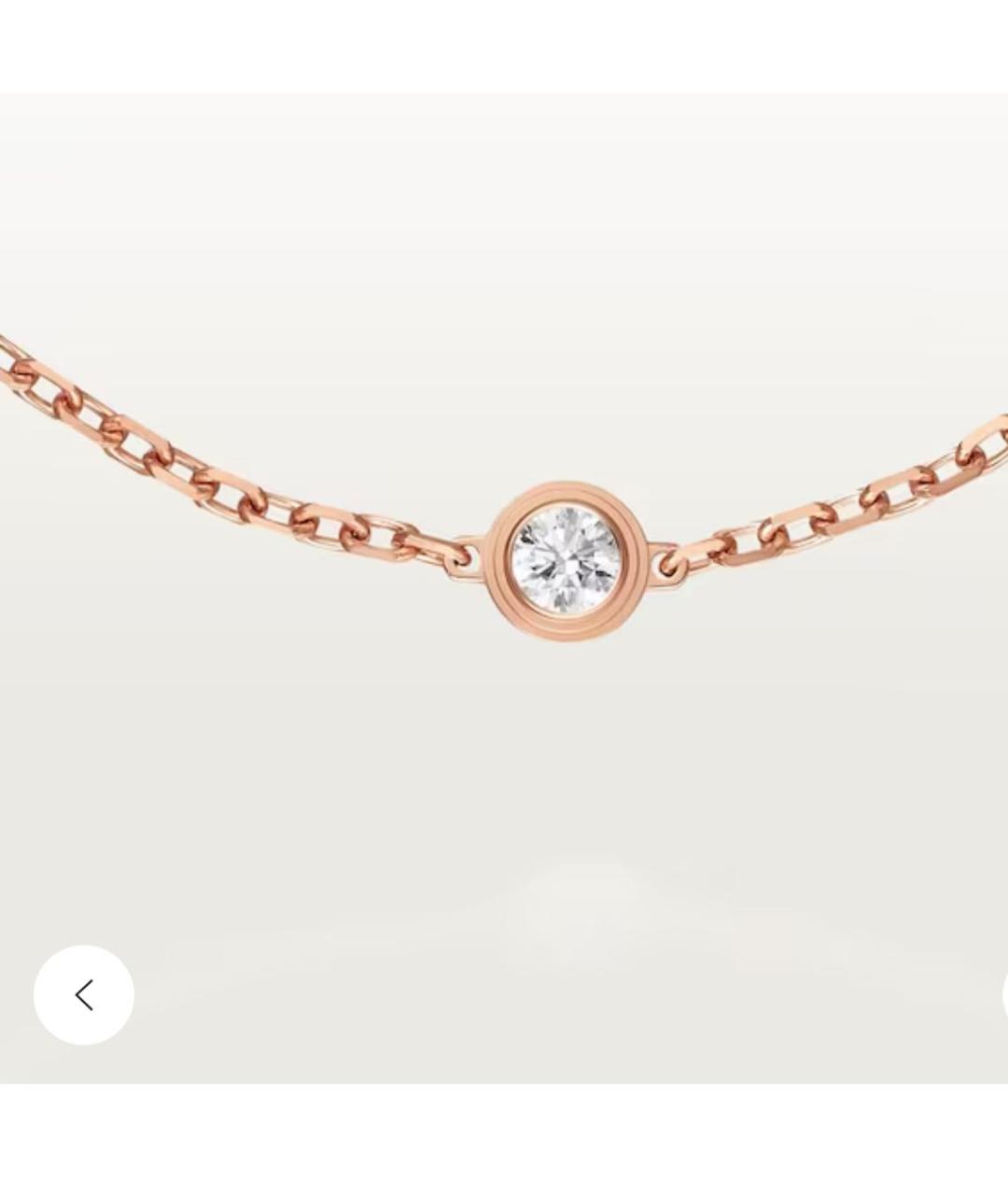 CARTIER Золотой браслет из розового золота, фото 3