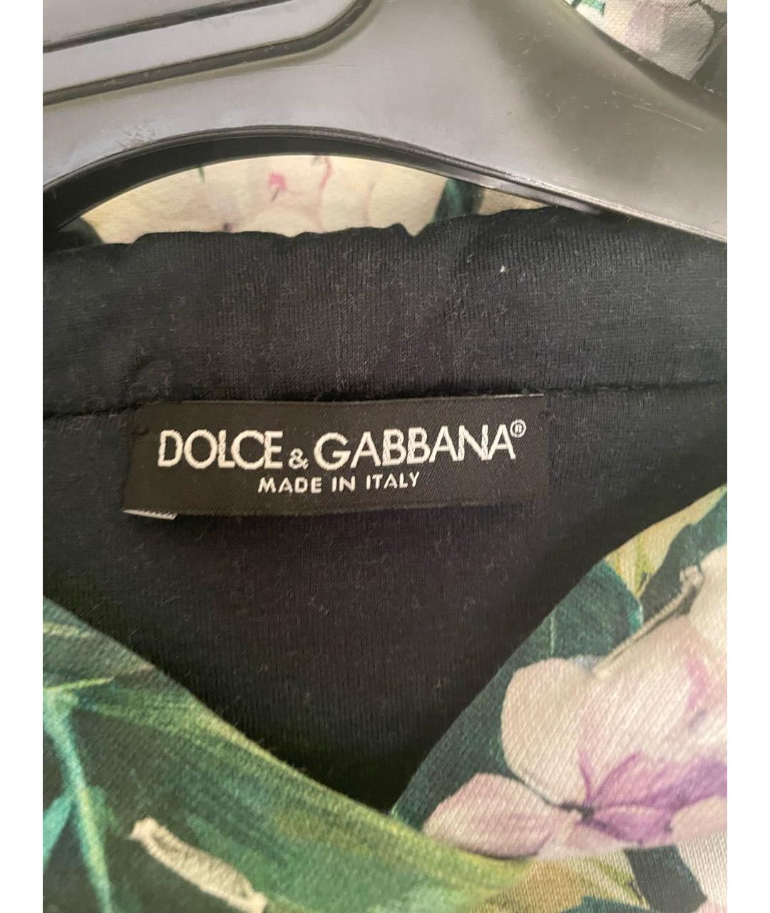 DOLCE&GABBANA Мульти хлопковая спортивная куртка, фото 3