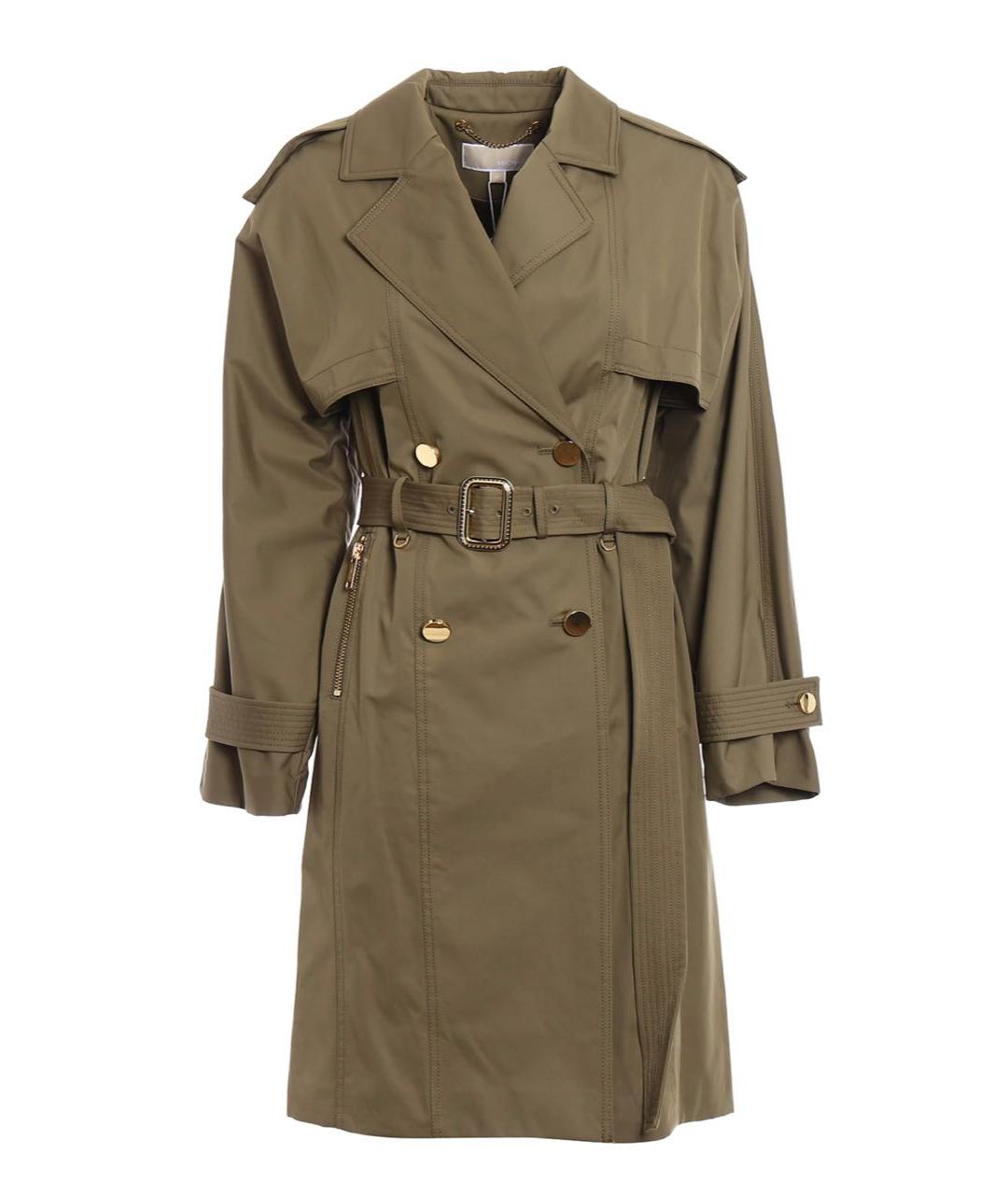 MICHAEL MICHAEL KORS Хаки тренч/плащ, фото 3