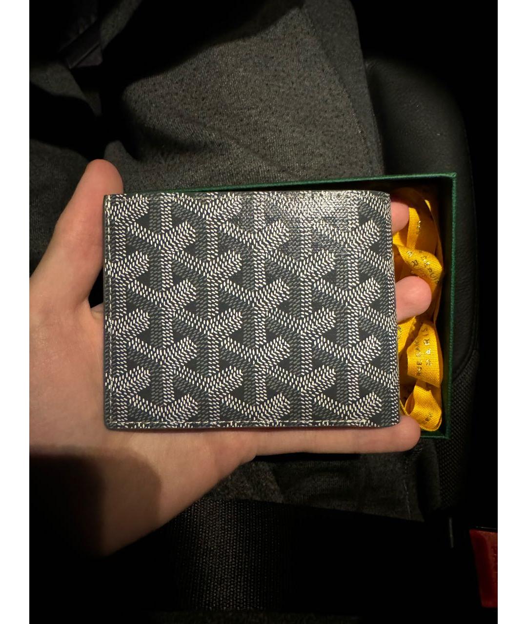 GOYARD Черный кошелек, фото 2
