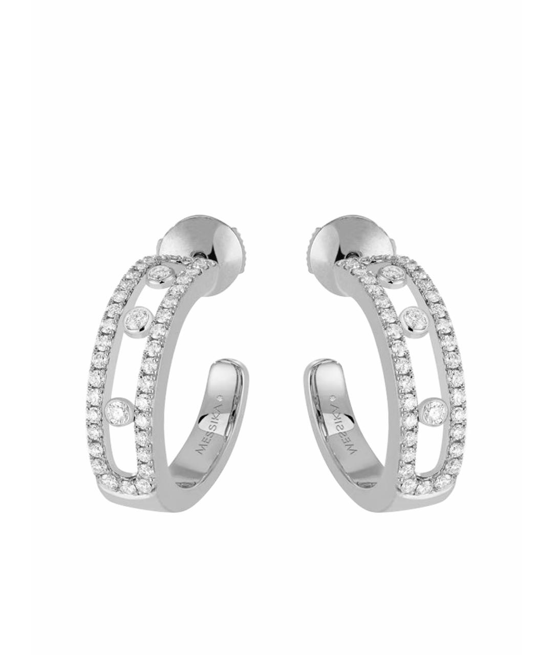 MESSIKA Белые серьги из белого золота, фото 1