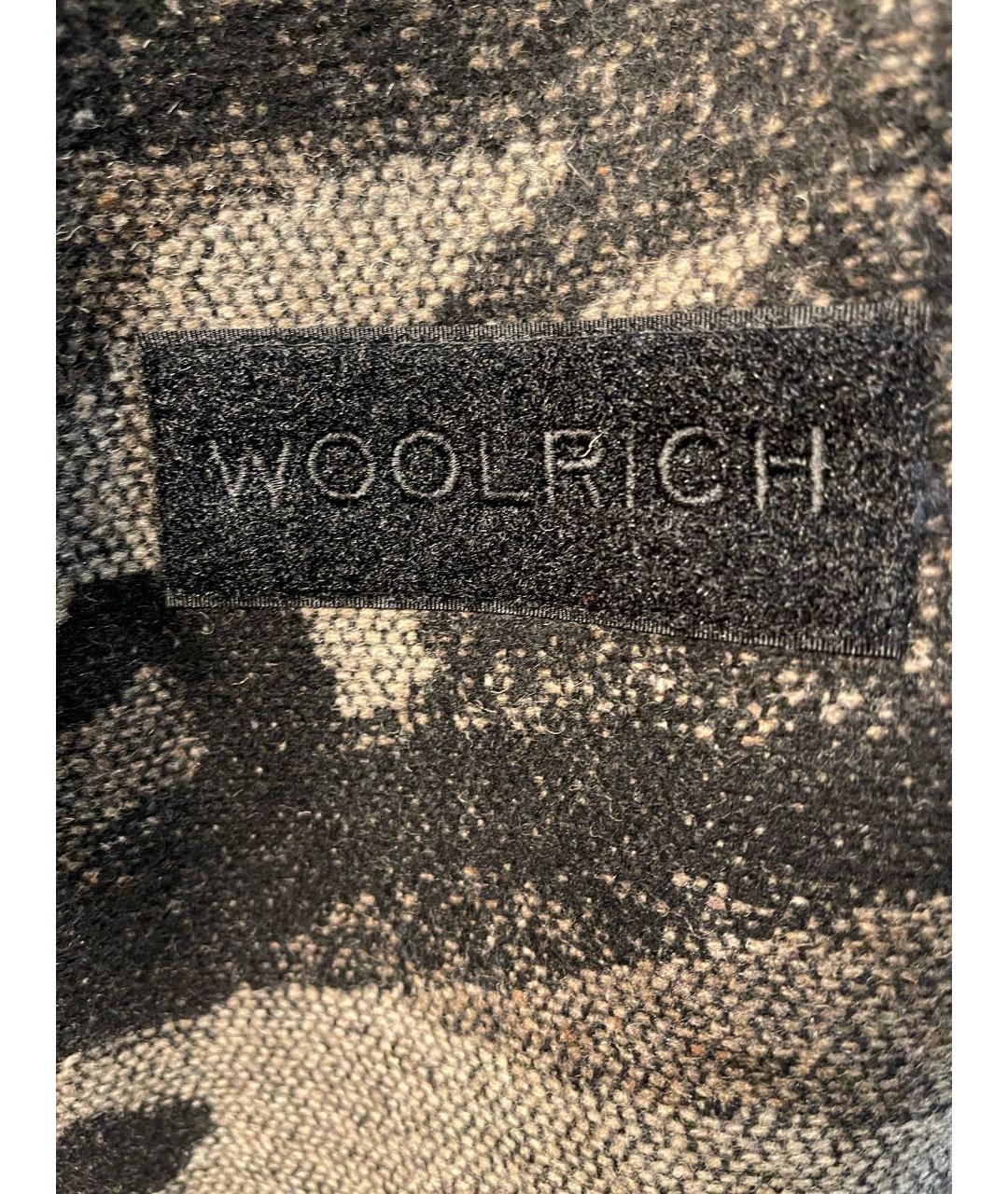 WOOLRICH Хаки шерстяная куртка, фото 4