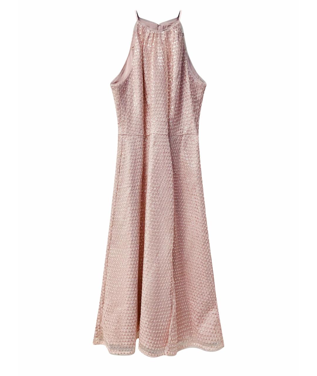 AIDAN MATTOX Розовое полиэстеровое вечернее платье, фото 1