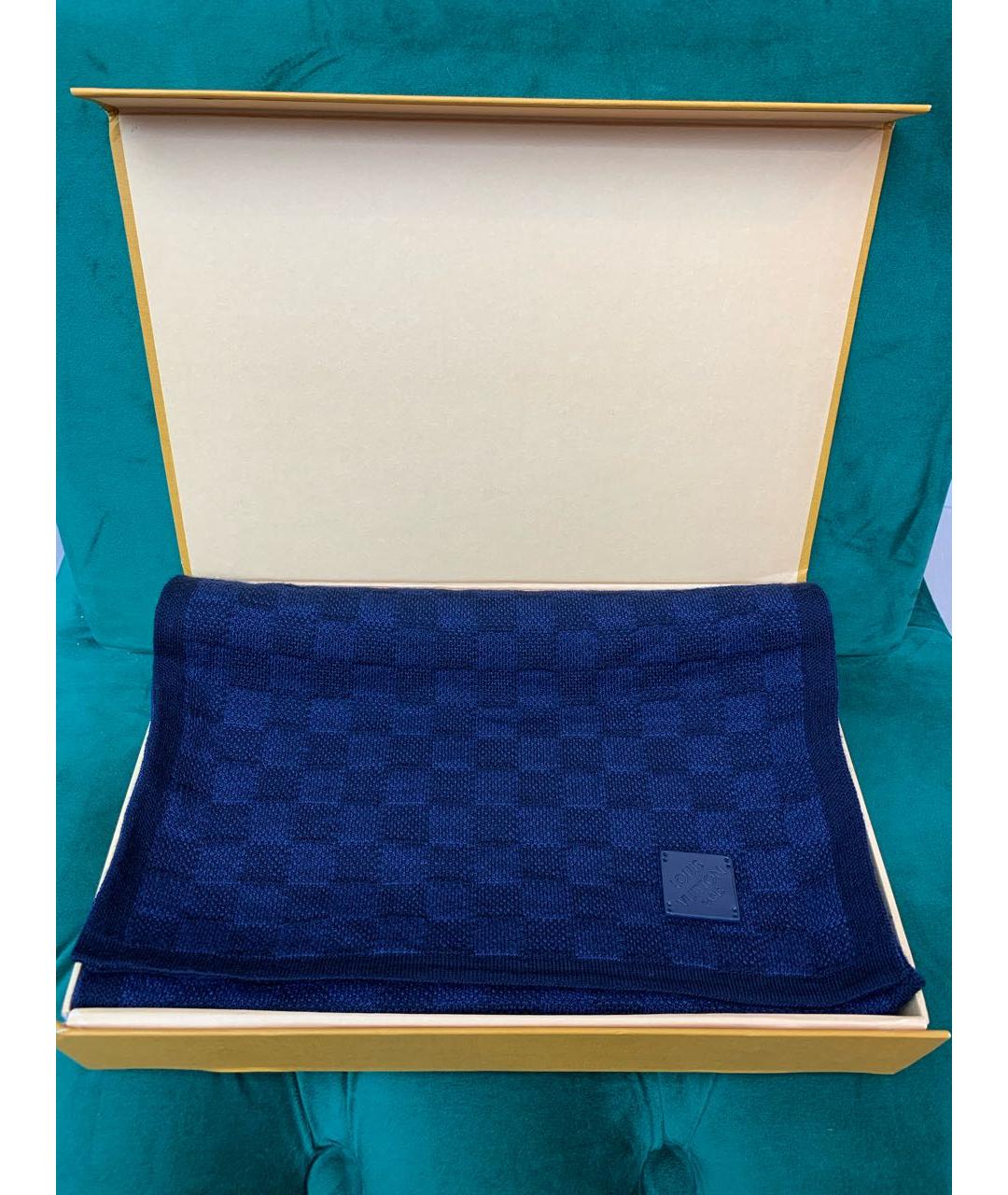 LOUIS VUITTON PRE-OWNED Шерстяной шарф, фото 8