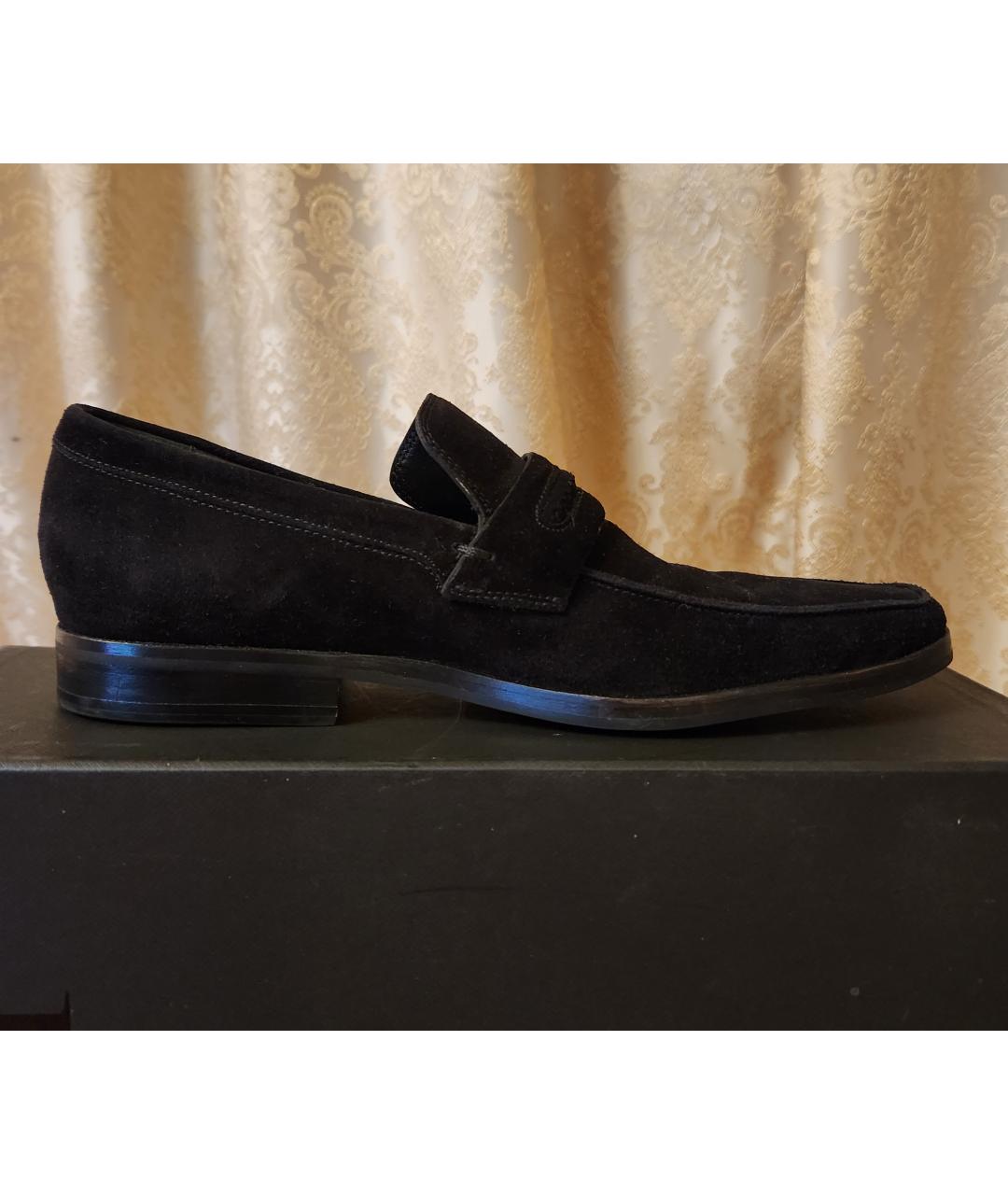 CHRISTIAN DIOR Черные замшевые низкие ботинки, фото 9