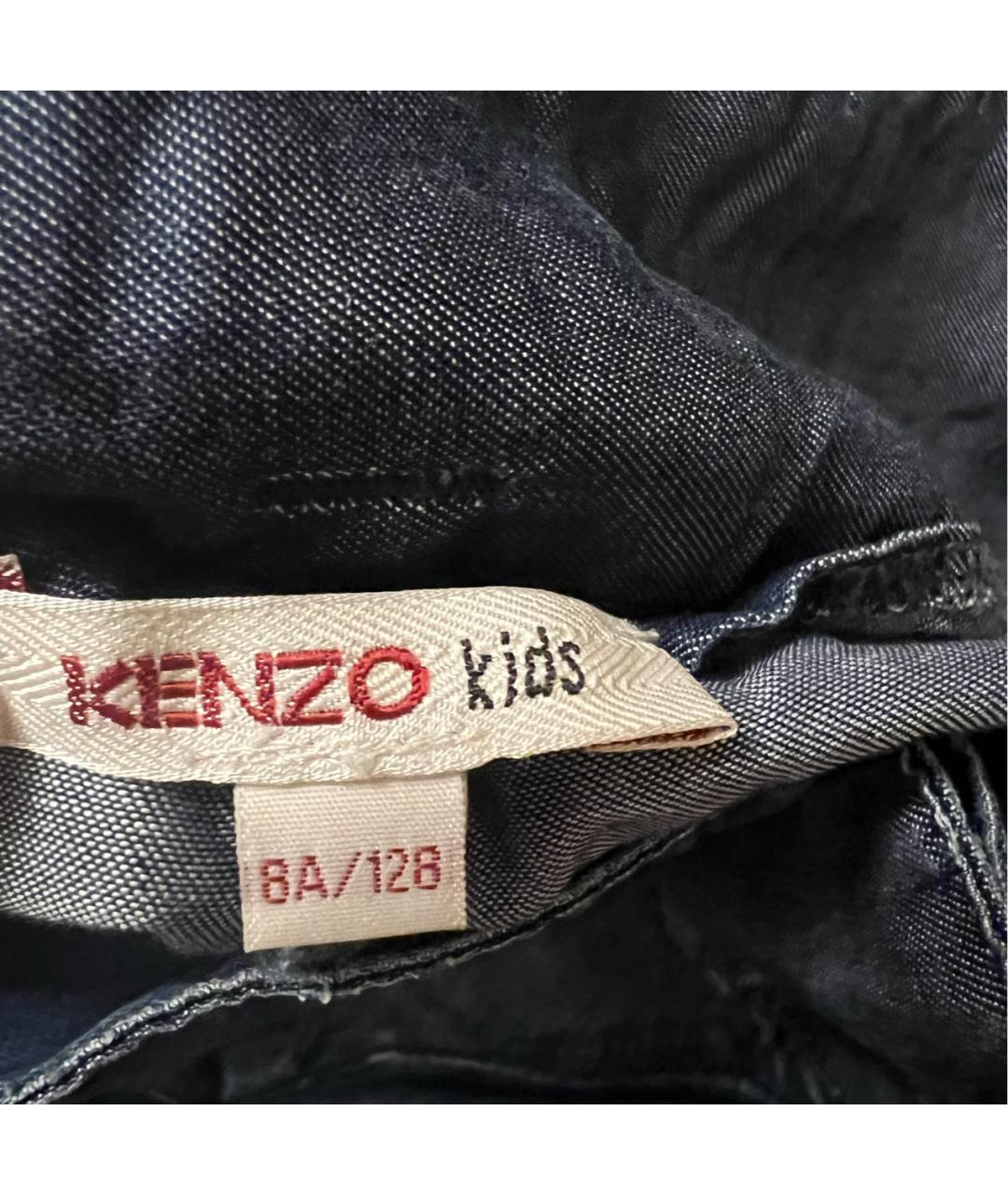 KENZO KIDS Синие брюки и шорты, фото 6