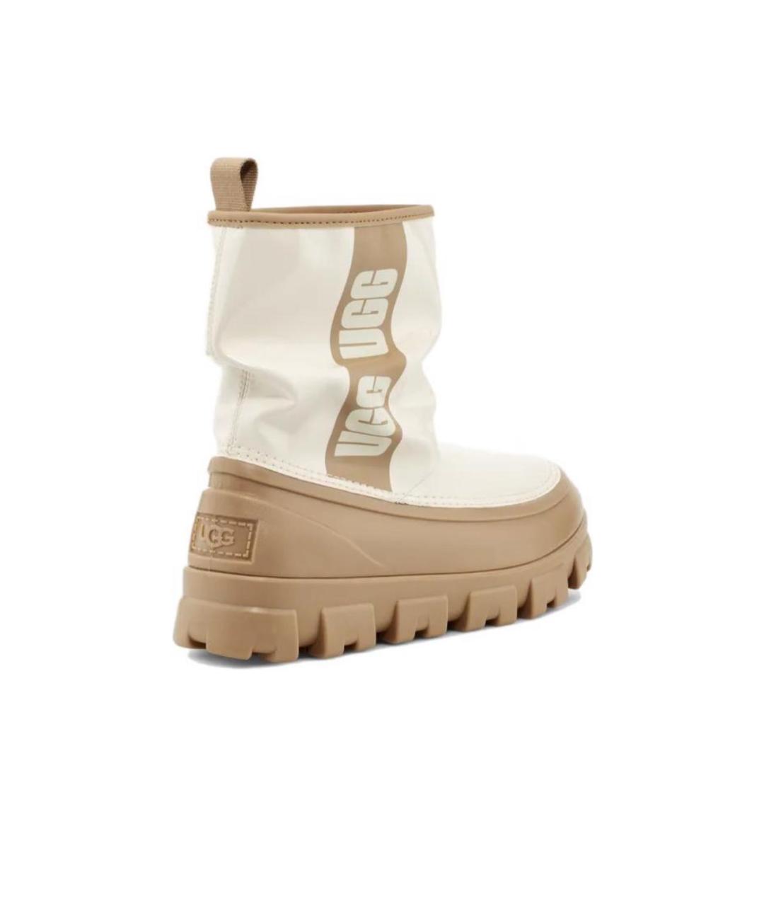 UGG AUSTRALIA Белые ботинки, фото 3