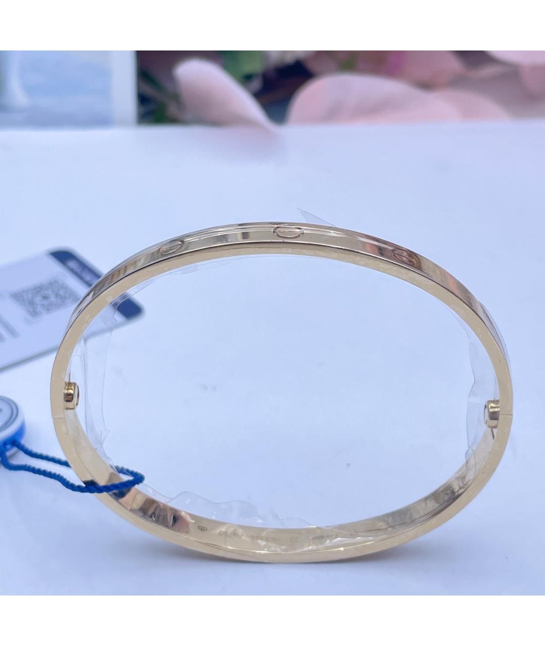 CARTIER Золотой браслет из желтого золота, фото 4