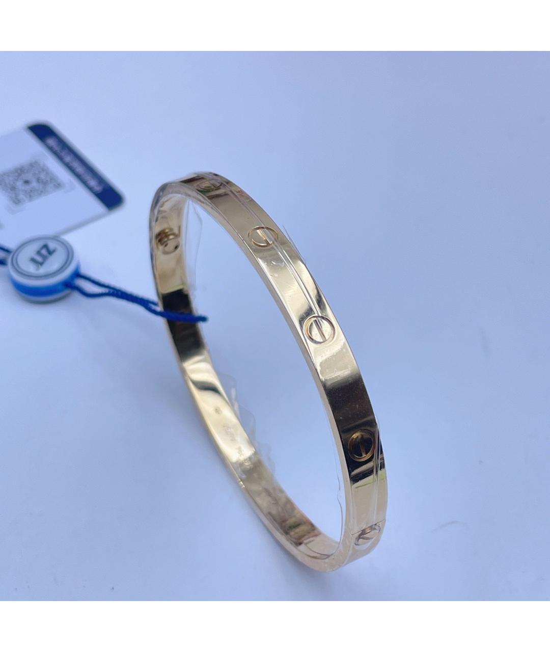 CARTIER Золотой браслет из желтого золота, фото 2