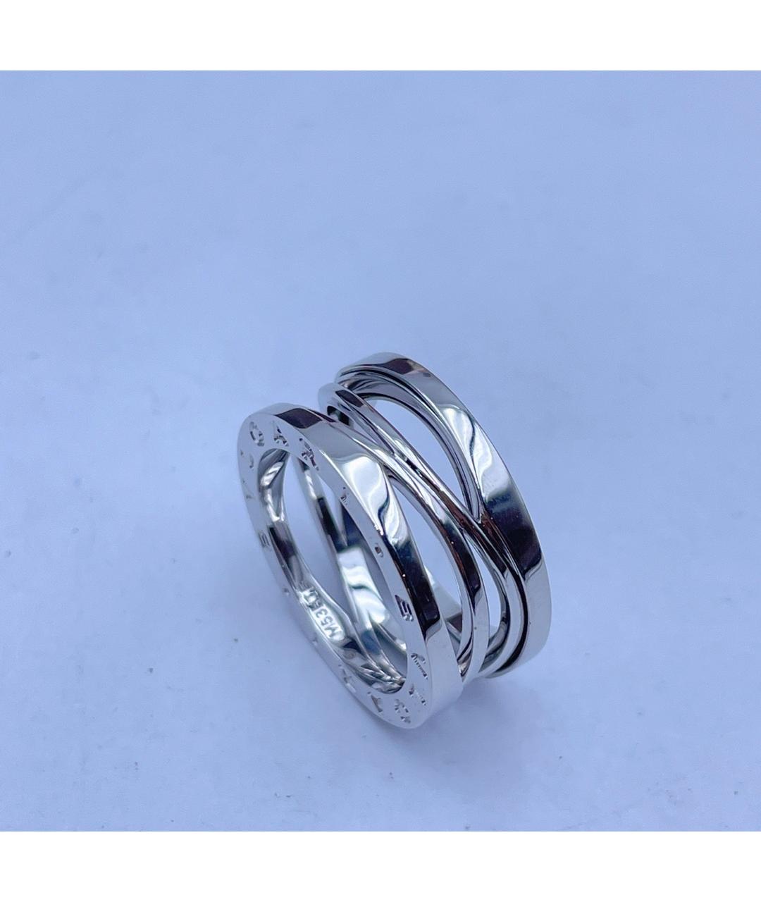 BVLGARI Серебряное кольцо из белого золота, фото 6
