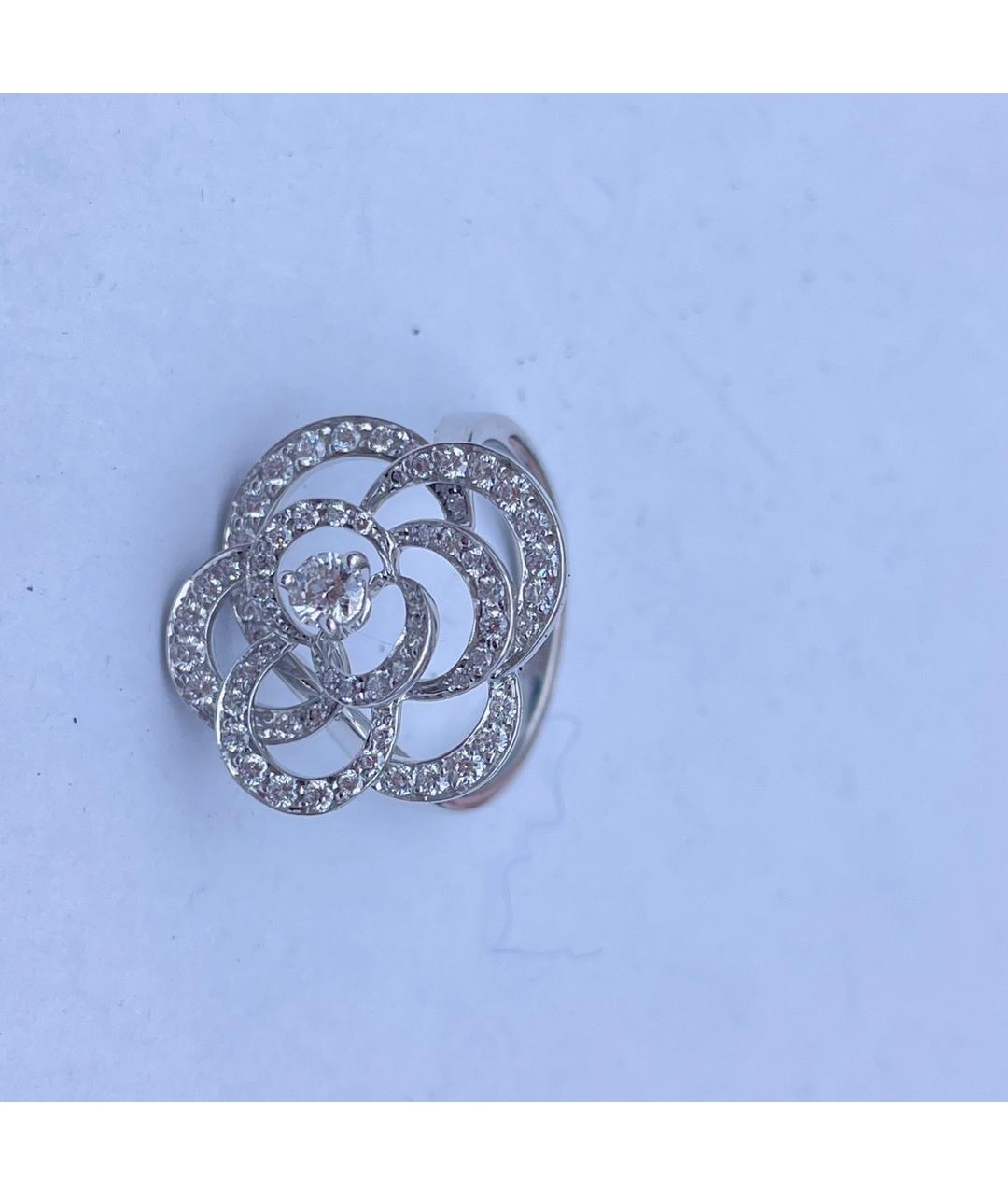 CHANEL Серебряное кольцо из белого золота, фото 2