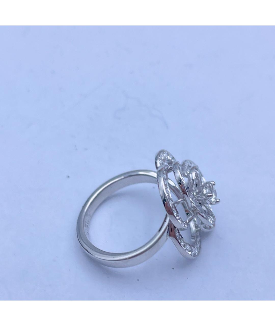 CHANEL Серебряное кольцо из белого золота, фото 3