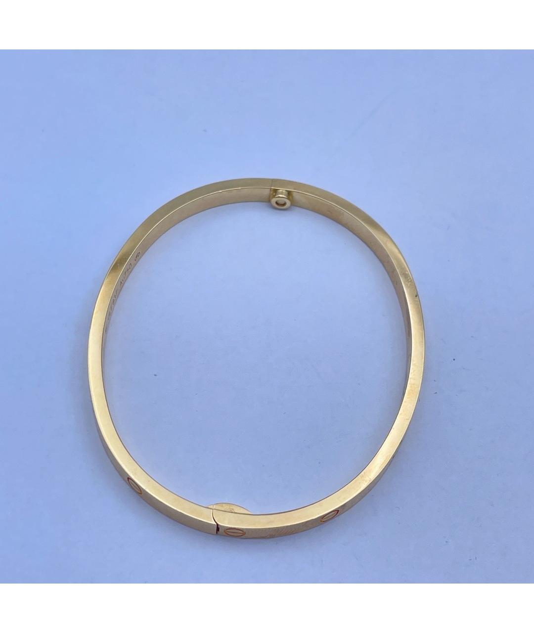 CARTIER Золотой браслет из желтого золота, фото 2