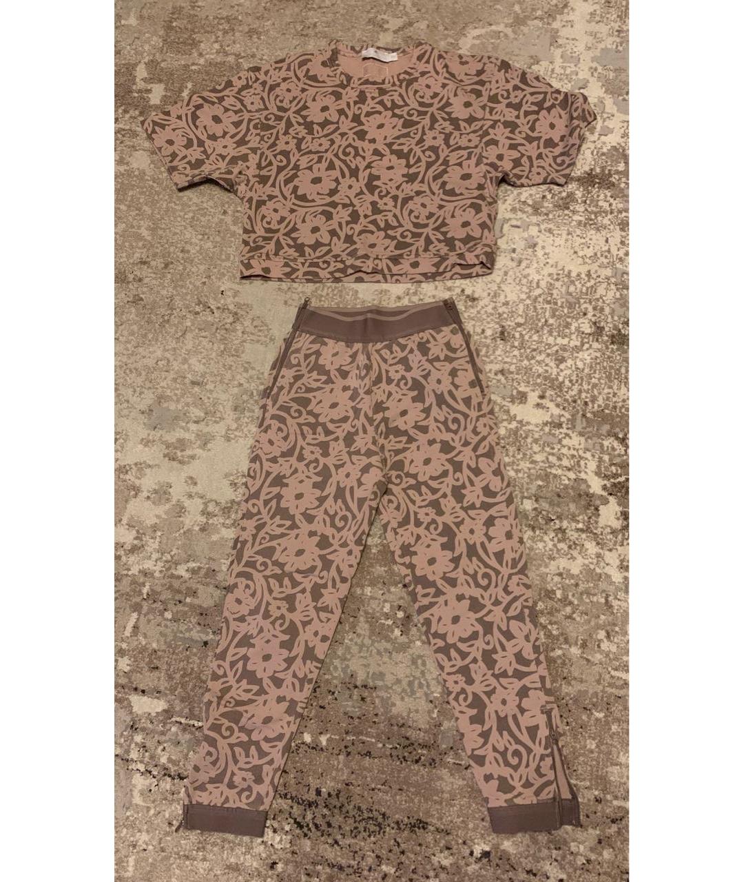 ADIDAS BY STELLA MCCARTNEY Розовый хлопковый костюм с брюками, фото 7