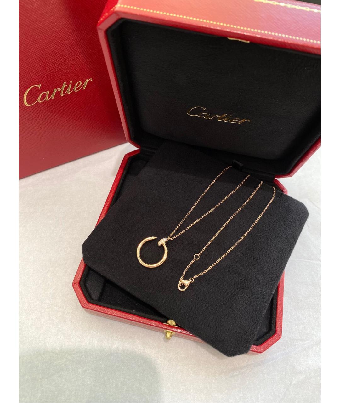 CARTIER Золотое колье из розового золота, фото 2